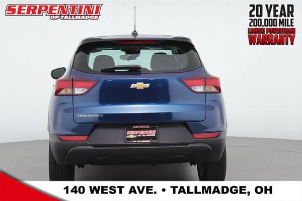 2021 Chevy Chevrolet TrailBlazer LS suv Pacific Blue Metallic - cars... for sale in Tallmadge, OH – photo 6