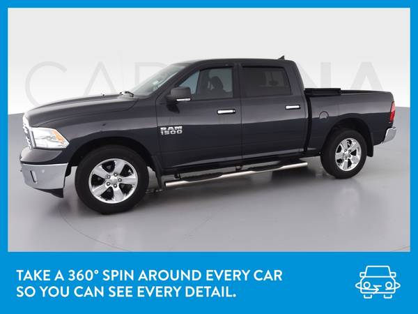 2017 Ram 1500 Crew Cab Big Horn Pickup 4D 5 1/2 ft pickup Gray for sale in Corpus Christi, TX – photo 3
