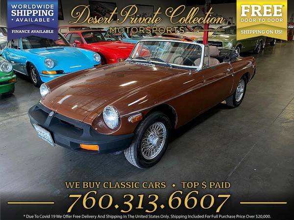 1980 MG B Roadster Convertible which won t last long for sale in Other, NM