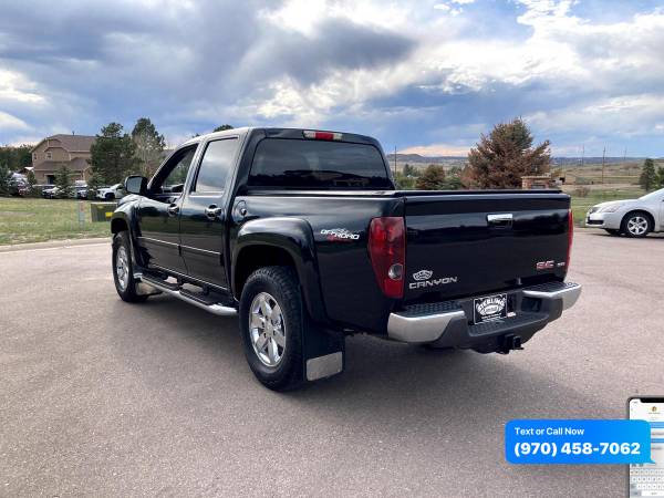 2011 GMC Canyon 4WD Crew Cab 126 0 SLT - CALL/TEXT TODAY! - cars & for sale in Sterling, CO – photo 5