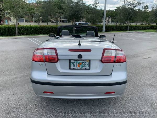 2007 Saab 9-3 Convertible One Owner Clean Carfax Garage Kept - cars... for sale in Pompano Beach, FL – photo 6