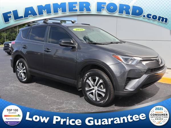 2018 Toyota RAV4 LE FWD - - by dealer - vehicle for sale in Spring Hill, FL – photo 2