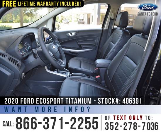 *** 2020 FORD ECOSPORT TITANIUM *** SAVE Over $5,000 off MSRP! -... for sale in Alachua, FL – photo 13