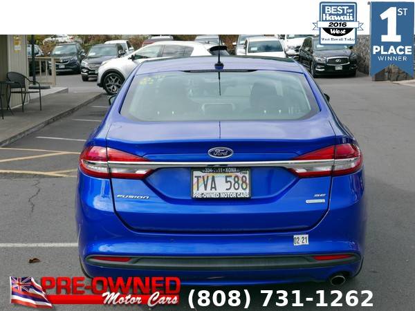 2018 FORD FUSION SE, only 18k miles! - cars & trucks - by dealer -... for sale in Kailua-Kona, HI – photo 4