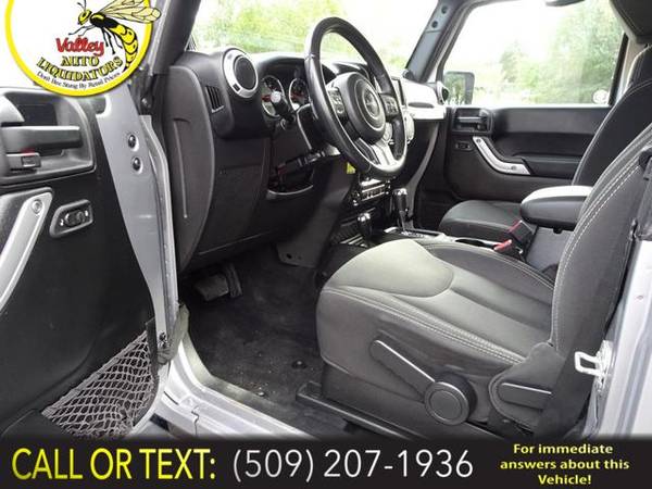2014 Jeep Wrangler Sahara 3.6L V6 Compact SUV w/ 4x4 Valley Auto Liq for sale in Spokane, WA – photo 9