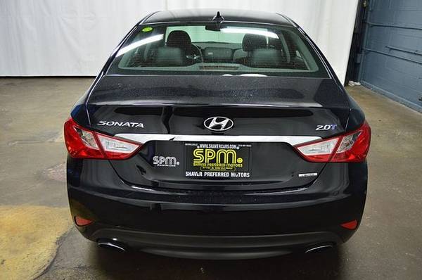 2014 Hyundai Sonata Limited sedan BLACK for sale in Merrillville, IL – photo 5