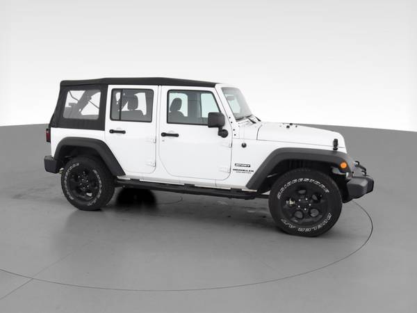 2017 Jeep Wrangler Unlimited Sport SUV 4D suv White - FINANCE ONLINE... for sale in florence, SC, SC – photo 14