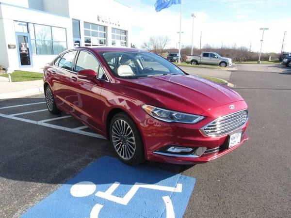 2017 Ford Fusion SE sedan Ruby Red Metallic Tinted Clearcoat - cars... for sale in Huntley, IL – photo 20