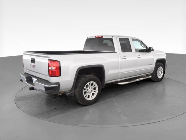 2014 GMC Sierra 1500 Double Cab SLE Pickup 4D 6 1/2 ft pickup Silver... for sale in Naples, FL – photo 11