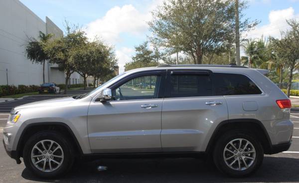 2015 JEEP GRAND CHEROKEE LIMITED, 3.6L V6, AUT TRANS, NO ACCIDENTS -... for sale in west park, FL – photo 5