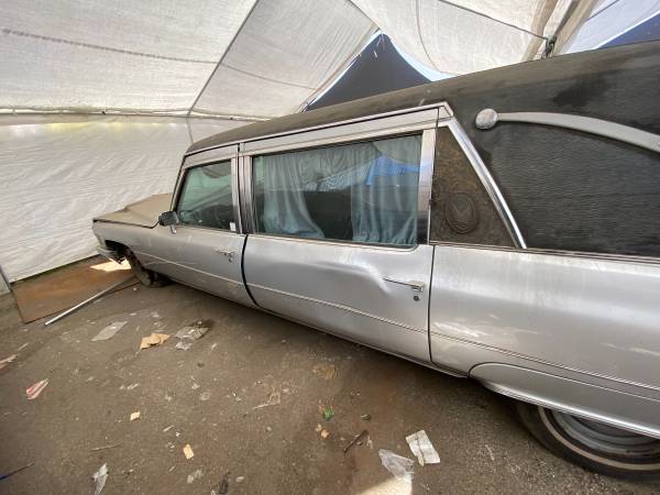 1975 Cadillac Hearse - Classic - testing waters - - by for sale in Los Angeles, CA – photo 6
