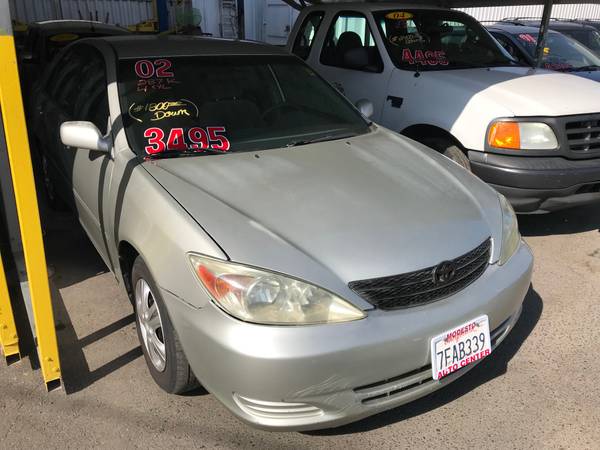 2005 TOYOTA CAMRY, SILVER, 4 Cylinder, Automatic, GAS SAVER!!! for sale in Modesto, CA – photo 2