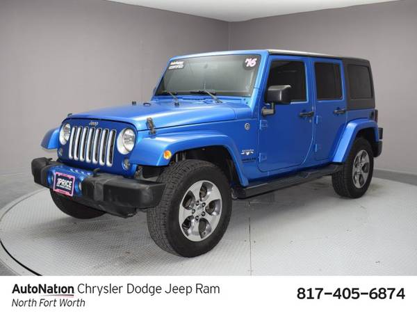 2016 Jeep Wrangler Unlimited Sahara 4x4 4WD Four Wheel SKU:GL269830 for sale in Fort Worth, TX – photo 10