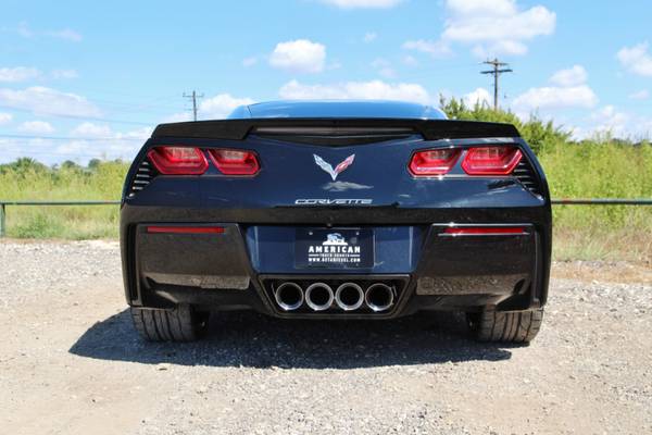 2014 CHEVROLET CORVETTE Z51 - 7 SPEED MANUAL - LOW MILES - BLK ON BLK! for sale in Liberty Hill, IL – photo 8
