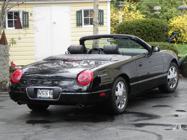 2002 Ford Thunderbird/T-Bird/Convertible - - by for sale in Kennebunk, ME – photo 3