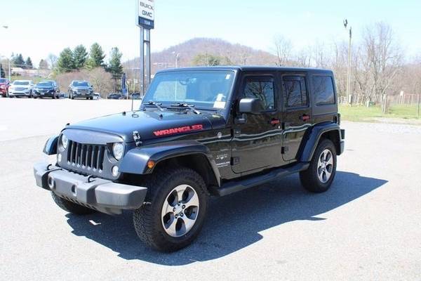 2017 Jeep Wrangler Unlimited Sahara suv Black - - by for sale in Boone, NC – photo 4