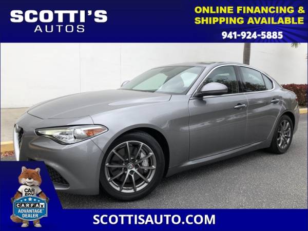 2018 Alfa Romeo Giulia ONLY 10K MILES 1-OWNER CLEAN CARFAX WELL for sale in Sarasota, FL