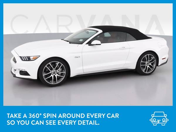 2015 Ford Mustang GT Premium Convertible 2D Convertible White for sale in Tuscaloosa, AL – photo 3