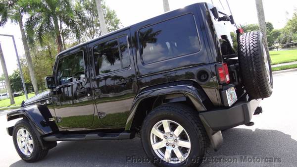 2012 *Jeep* *Wrangler Unlimited* *Sahara* Black - cars & trucks - by... for sale in West Palm Beach, FL – photo 5