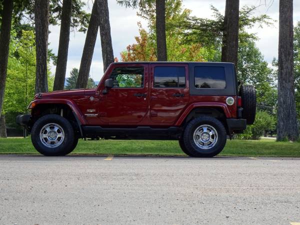 2008 JEEP WRANGLER 4x4 4WD UNLIMITED SAHARA SPORT UTILITY 4D SUV -... for sale in Kalispell, MT – photo 2