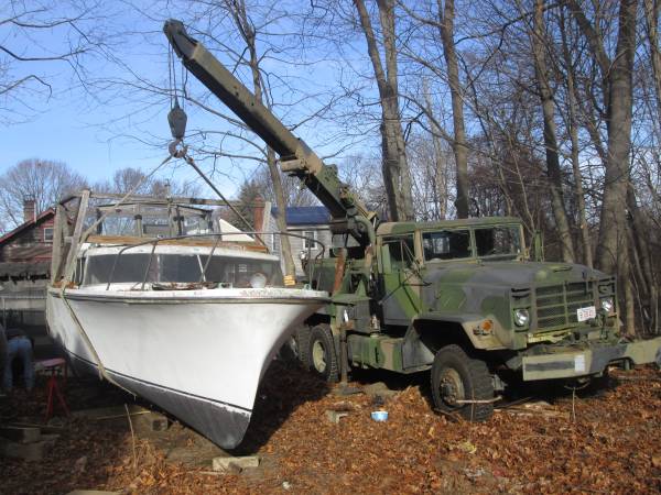 1984 Military AM General M936 5 ton Wrecker Rotator Crane, 6x6 for sale in Randolph, MA – photo 4