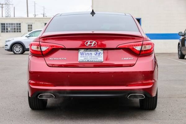 2016 Hyundai Sonata Limited sedan Venetian Red for sale in Santa Maria, CA – photo 6