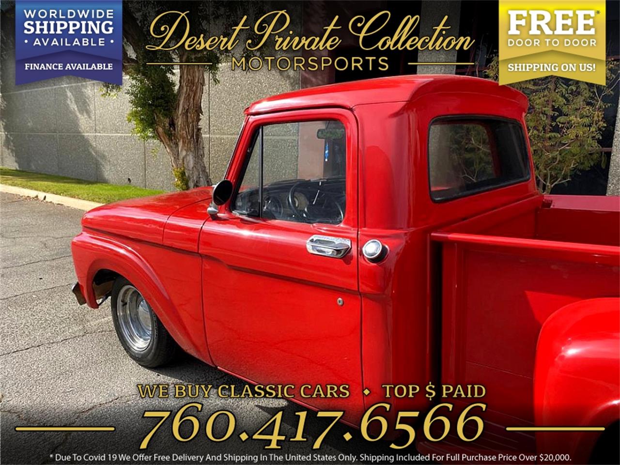 1964 Ford F100 for sale in Palm Desert , CA – photo 18
