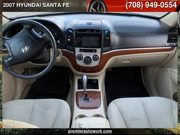 2007 HYUNDAI SANTA FE GLS - - by dealer - vehicle for sale in Alsip, IL – photo 19