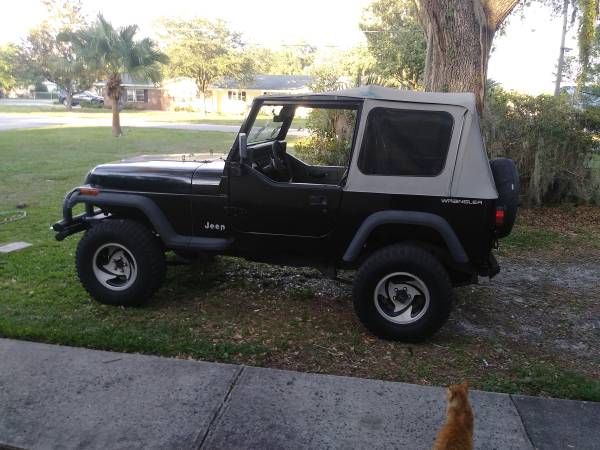1991 Jeep Wrangler YJ totally rust free for sale in Lakeland, FL – photo 4
