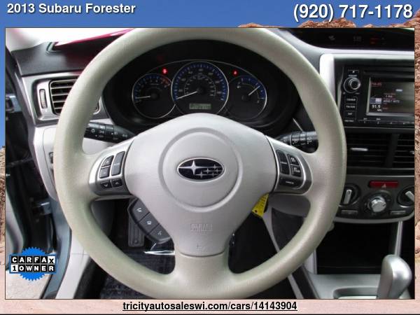 2013 SUBARU FORESTER 2 5X PREMIUM AWD 4DR WAGON 4A Family owned for sale in MENASHA, WI – photo 13