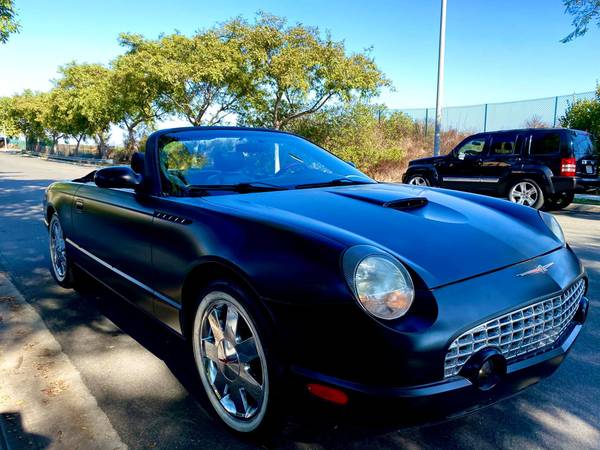 2003 FORD THUNDERBIRD DELUXE CONVERTIBLE, RED INTERIOR, SRT8 - cars... for sale in San Diego, CA – photo 9