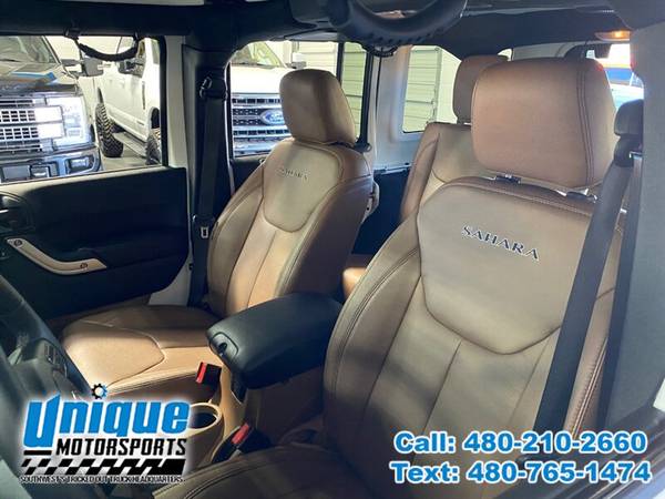 2017 JEEP WRANGLER UNLIMITED SAHARA ~ LOW MILES ~ LOADED ~ EASY FINA... for sale in Tempe, AZ – photo 11
