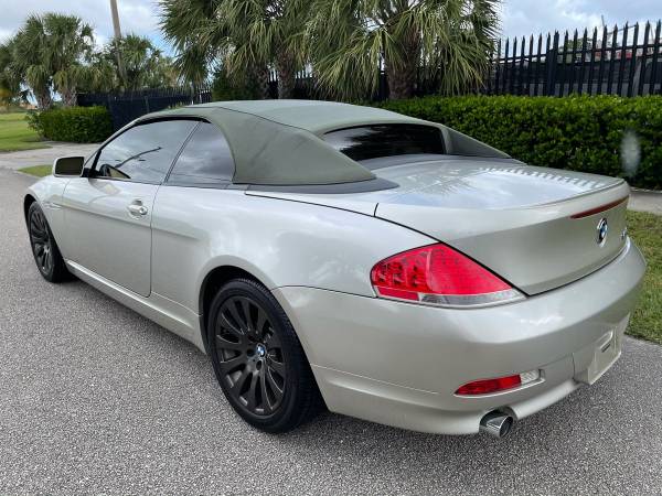 2004 BMW 645Cic Convertible 82k miles Mint - cars & trucks - by... for sale in Lake Park, FL – photo 8