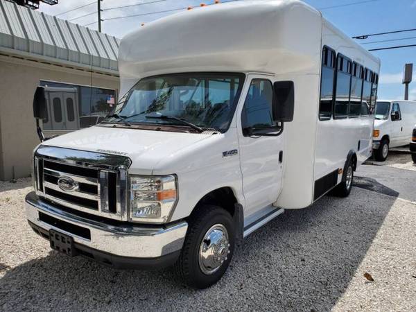2010 Ford E 450 Shuttle Bus Starcraft 44k miles 15 pass NON CDL #1202 for sale in largo, FL – photo 3