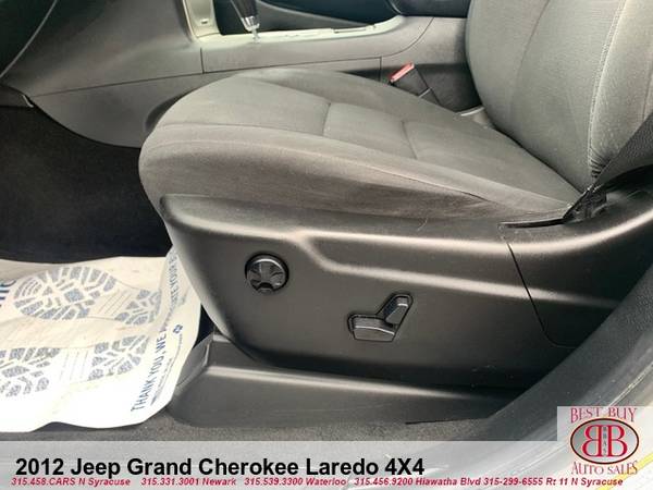 2012 JEEP GRAND CHEROKEE LAREDO 4X4! EASY APPROVAL! WE DO FINANCING!!! for sale in N SYRACUSE, NY – photo 15