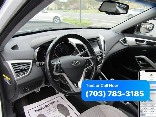 2014 HYUNDAI VELOSTER GLS (1 6 STD, STyle, Tech/1 6T) FS WE for sale in Stafford, District Of Columbia – photo 13