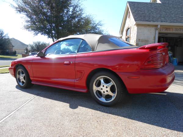 1994 Cobra Mustang Pace Car - cars & trucks - by owner - vehicle... for sale in Robinson, TX – photo 5