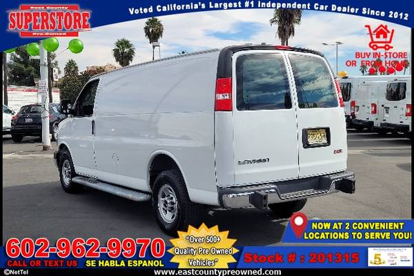 2018 GMC SAVANA 2500 WORK VAN-EZ FINANCING-LOW DOWN! - cars & trucks... for sale in EL CAJON, AZ – photo 9