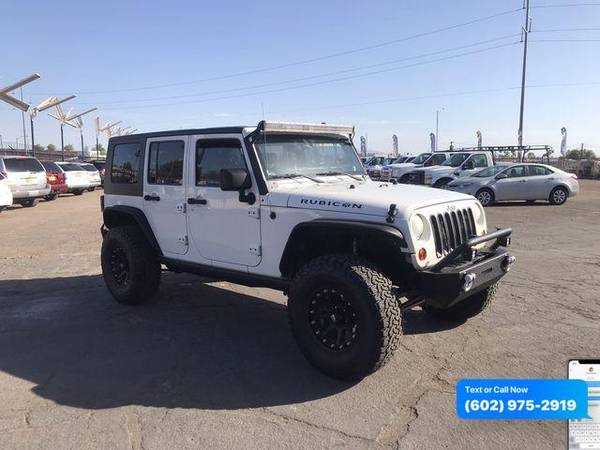2010 Jeep Wrangler Unlimited Rubicon Sport Utility 4D - Call/Text for sale in Glendale, AZ – photo 4