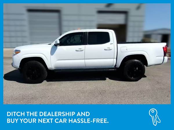 2018 Toyota Tacoma Double Cab SR Pickup 4D 5 ft pickup White for sale in Boulder, CO – photo 4