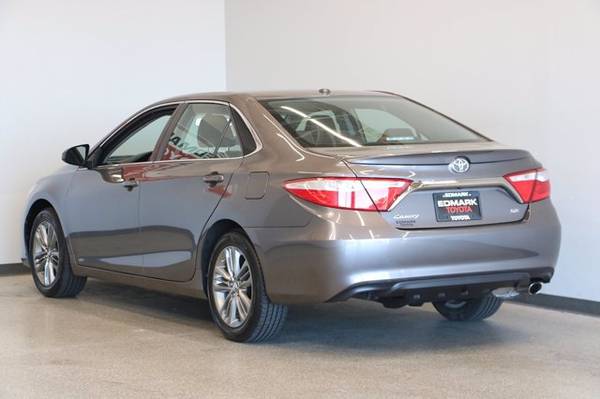 2016 Toyota Camry SE sedan Predawn Gray - - by dealer for sale in Nampa, ID – photo 7
