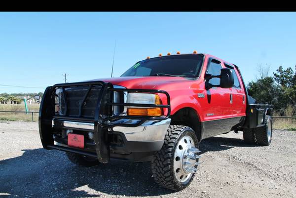 LEGENDARY 7.3L DIESEL! 2001 FORD F-350 LARIAT 4X4 22" ALCOA WHEELS!... for sale in Liberty Hill, IL – photo 2