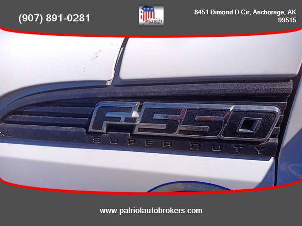 2015/Ford/F550 Super Duty Crew Cab & Chassis/4WD - PATRIOT for sale in Anchorage, AK – photo 8