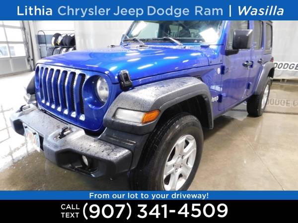 2019 Jeep Wrangler Unlimited Sport S 4x4 - cars & trucks - by dealer... for sale in Wasilla, AK – photo 7