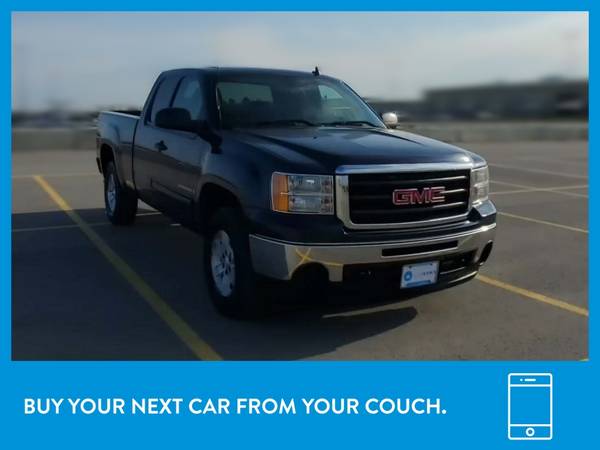 2009 GMC Sierra 1500 Extended Cab SLE Pickup 4D 6 1/2 ft pickup Blue for sale in Long Beach, CA – photo 12