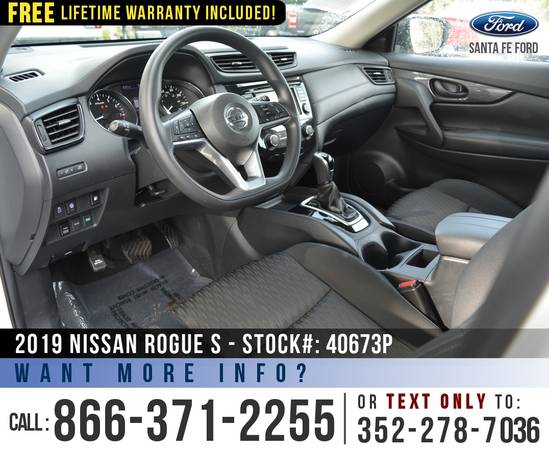 2019 Nissan Rogue S Camera, Touchscreen, Cruise Control for sale in Alachua, AL – photo 9