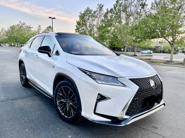 Lexus Rx350 RX 350 - FSPORT White on RED 40K Miles for sale in Roseville, CA – photo 2