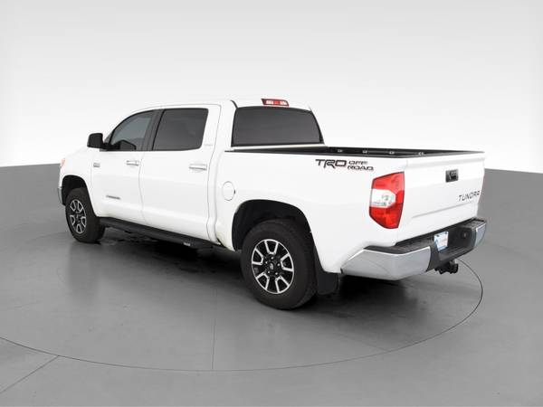 2017 Toyota Tundra CrewMax Limited Pickup 4D 5 1/2 ft pickup White -... for sale in Prescott, AZ – photo 7