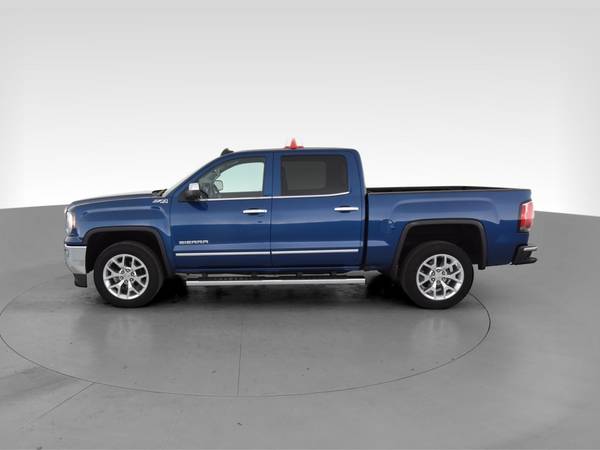 2017 GMC Sierra 1500 Crew Cab SLT Pickup 4D 5 3/4 ft pickup Blue - -... for sale in Madison, WI – photo 5