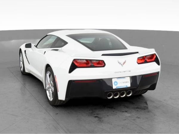 2014 Chevy Chevrolet Corvette Stingray Coupe 2D coupe White -... for sale in San Marcos, TX – photo 8